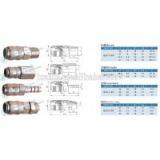 QKD-X Brass Single Shut-off Quick Disconnects Coupler thumbnail-2