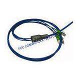 CATV Armored Multi Core Fiber Optic Assemblies , SC MM Duplex Patch Cord Optical Fiber thumbnail-1