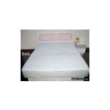 printed microfibre mattress topper filled with polyester