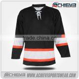 Racing Team Black Color International Ice Hockey Jerseys thumbnail-2