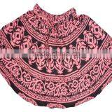 2017 Short Printed Cotton Skirts thumbnail-1