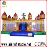 Medieval children inflatable castle/giant commercial inflatable bouncy castle