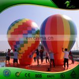 Outdoor Advertisng Giant Inflatable Hot Air Balloon , Colorful Inflatable Ground Balloon with Logo Printing