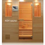 Hoe use Traditional solid wood wet steam sauna room