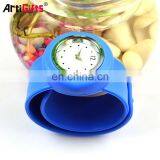 Promotional Waterproof Silicone Slap Band Watch thumbnail-1