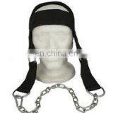 Head Harness Neck Strap Dipping Building Heavy Weight Lifting Chain thumbnail-1