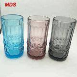Wholesale Coloured Custom Vintage Tiki Water Drinking Glass Mug