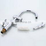 High Quality Elegant Bathroom Single Hole Brass Basin Faucet thumbnail-4