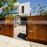Weathering Corten Steel Laser Cutting Panel for Fence & Screen thumbnail-3