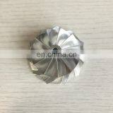 TD04HL 16G Reverse 49377-00220 43.40/56.02mm 11+0 Blades Turbo Milling/aluminum 2618 /billet Compressor Wheel thumbnail-1