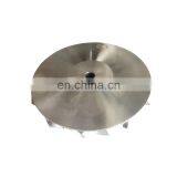 GT3037 452708-0001 11+0 лезвий Диаметр отверстия 57,04/76,13 мм: 6,00 мм Турбина, обработанная фрезерованием/Алюминий 2618/Блок компрессорного колеса thumbnail-3