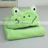 Baby Blanket Cute Bath Soft Flannel Fleece Boys and Girls Hood Blanket thumbnail-4