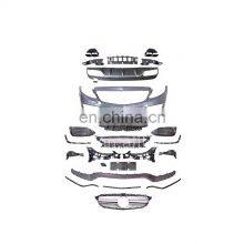 Auto Body Parts Car Bumpers for Mercedes-benz C-class W205 Facelift C63 AMG Body Kit 2014 2015 2016 2017 2018 thumbnail-1
