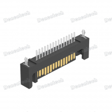 Denentech SATA 15P Male Straight Dip With Harpoon Connector thumbnail-2