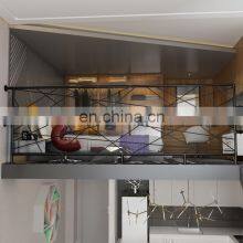 Staircase Balcony Handrails Duplex Luxury Guardrail Nordic Villa Fence Corridor Rails thumbnail-5