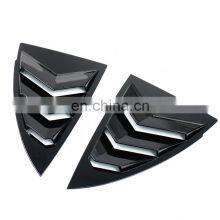 Car Side Vent Rear Quarter Window Louver Cover Trim For Tesla Model Y Accessories thumbnail-5