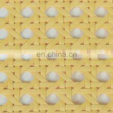 1/2Inch Open Mesh Eco-friendly Paper Cane Webbing  Yellow Color 20 Year Experience Supplier Grade AA