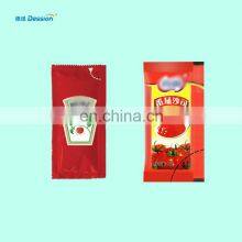 Automatic Ketchup Sauce Small Sachet Vertical Packing Machine Price for Tomato Paste Sachet thumbnail-1