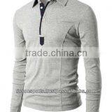 Mens Jersey Polo With Contrast Placket thumbnail-1