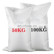 New Empty Custom Logo PP Woven Sack Plastic 50kg PP Woven Bag For Seeds Grain Rice Flour