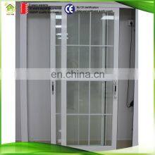 High Quality Frame Profile Aluminum Alloy Three Track Modern House Black Double Glass Sliding Window thumbnail-5