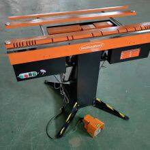 China Manual or pneumatic magnetic sheet metal box and pan