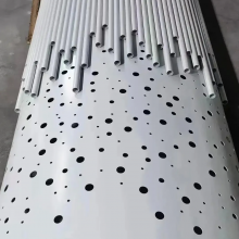 Aluminum Hyperbolic Decorative Panel, Suitable for Exterior Wall Decoration thumbnail-1