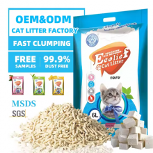 High Sales Custom Factory Direct Selling Wholesale Price Premium Quality Dust Free Natural Plant Tofu Cat Litter