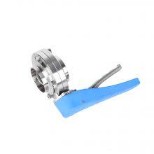 SS304 Multi-Position Sanitary Stainless Steel Butterfly Valve thumbnail-4