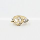 Gold Plated Sweet Style Top Quality Finger Rings for women Jewelry Wholesale