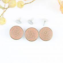 New Style High Quality Classic 17mm Accessories and Rivets Custom Logo Denim Metal Tack Jeans Button for Jeans thumbnail-4