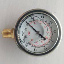Pressure Gauge 0-16bar/1,6MPa Heavy-duty Double Scale Radial Low-pressure Stainless Steel Shock-resistant Pressure Gauge thumbnail-4