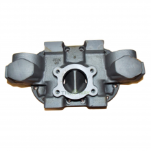 Hitachi HPV118 Hydraulic Piston Oil Pump Rear Cover Carbon Steel Fittings High Quality Repair Replacement Parts for Excavator thumbnail-3