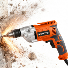Powerful MECTE M-DD4-10 Electric Drill - 450W, Compact 10mm Drilling Machine thumbnail-1