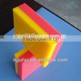 UHMW-PE Impact Resistant Red and Yellow Bicolors Plastic Board