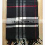 High Quality Fashionable Cotton Cashmere Imitation Tassel Scarf thumbnail-4