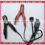 Full Insulation 30A Battery Clip To Male Waterproof Power Cable Harness thumbnail-2