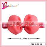 Fashion Elastic Hairband Wholesale Flashing Bow Headband,chiffon Bow Baby Headband thumbnail-3
