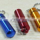 5ml to 20ml Clip Keychain Metal Box Mini Container Vacuum Pill Box Holder thumbnail-5