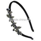 Classical Mexican Butterfly Orchid Flower Crystal Rhinestone Headband Hair Band ,Hair Clasp thumbnail-6