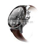 Bluetooth 4.0 300mAh Stainless Steel Round Smart Watch thumbnail-2