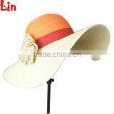 Orange Ladies' Summer Hats thumbnail-1