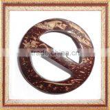 Decorative Coconut Button Buckle