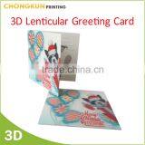 Customize Design 3D Lenticular Printing Children's Day Greeting Cards