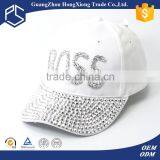Guangzhou Caps and Hats Beautiful Bling Hats for Girls