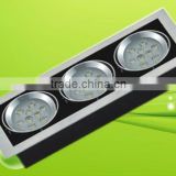 1*12w Aluminiun LED grille lighting profile