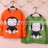 Childrens Clothes Factory Wholesale Lovely Monkey Print Set Casual suit
