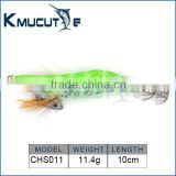 Chentilly CHS011 squid jig 2.5# luminous body hook stainless