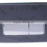 Dual Flush ABS Toilet Push Button for Mechanical Slim Concealed Cistern for Wall-hung WC for Bathroom Made in China