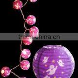 3 Inch Round Paper Lantern---Halloween Light thumbnail-1
